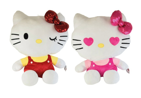 (Mis 9) HELLO KITTY Peluche 90cm 2ass…x2